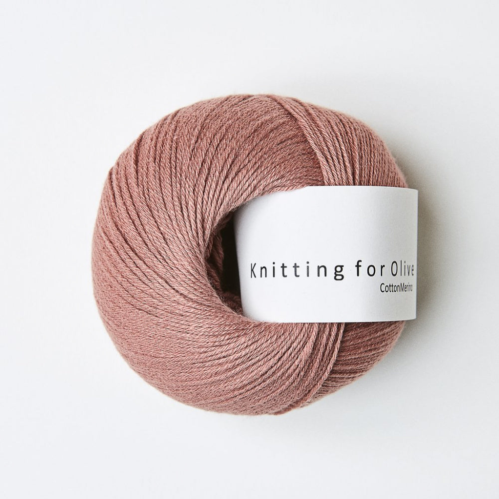 Terracotta Rosa -	Cotton Merino - Knitting for Olive - Garntopia