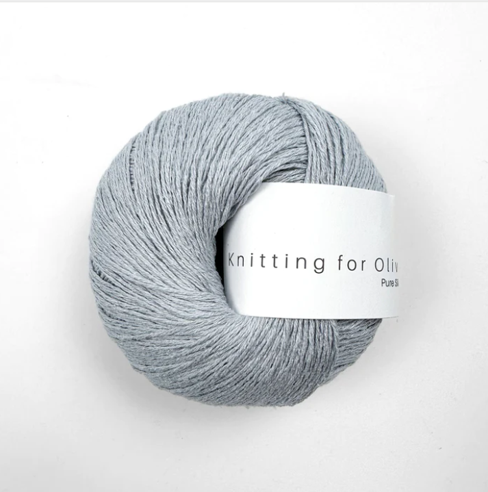 Pudderblå   -	Pure Silk - Knitting for Olive - Garntopia