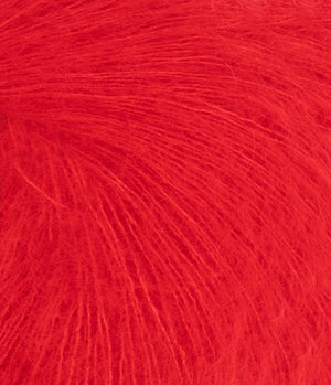4018 Scarlet Red -	Tynn Silk Mohair - Sandnes garn - Garntopia