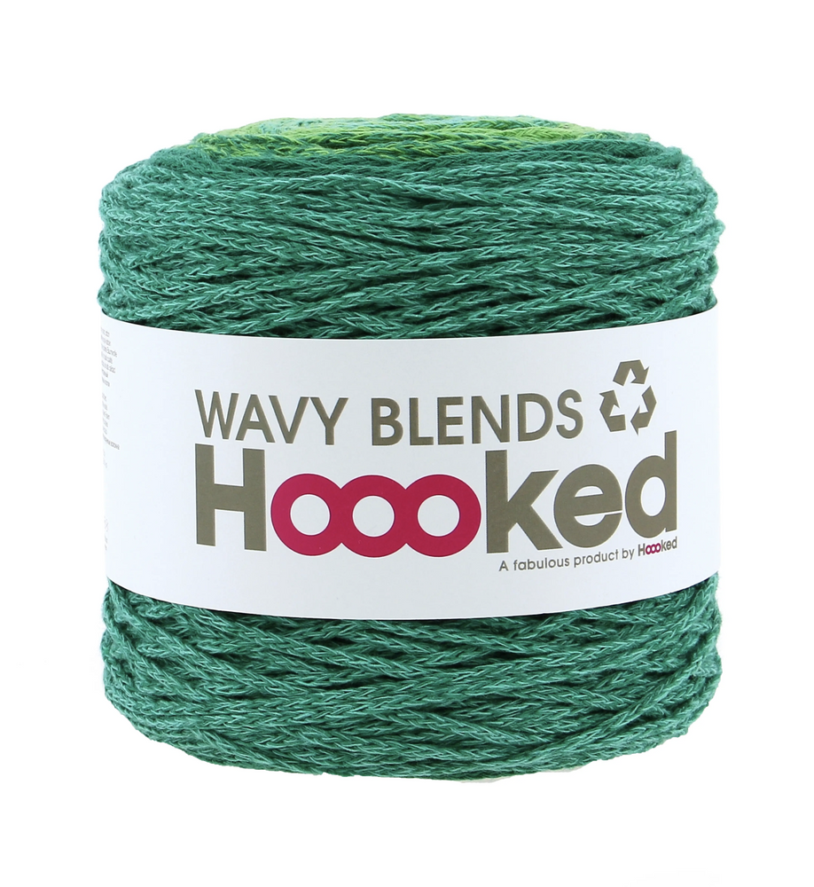 Lush Mint - Wavy Blends - Hoooked Yarn - Garntopia