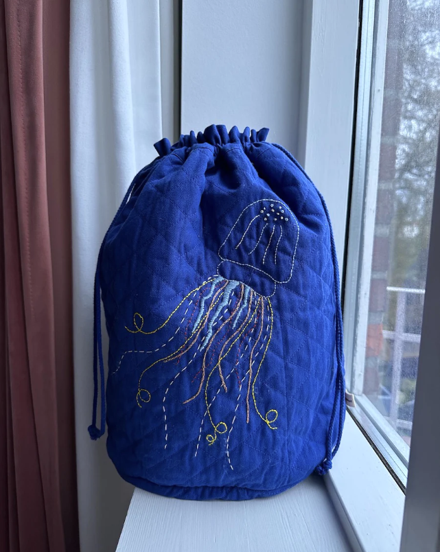Broderikit - Get Your Knit Together Bag Grand - PetiteKnit - Garntopia