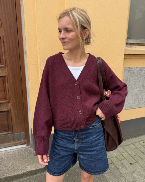 Scarlet Cardigan - Papir - PetiteKnit - Garntopia