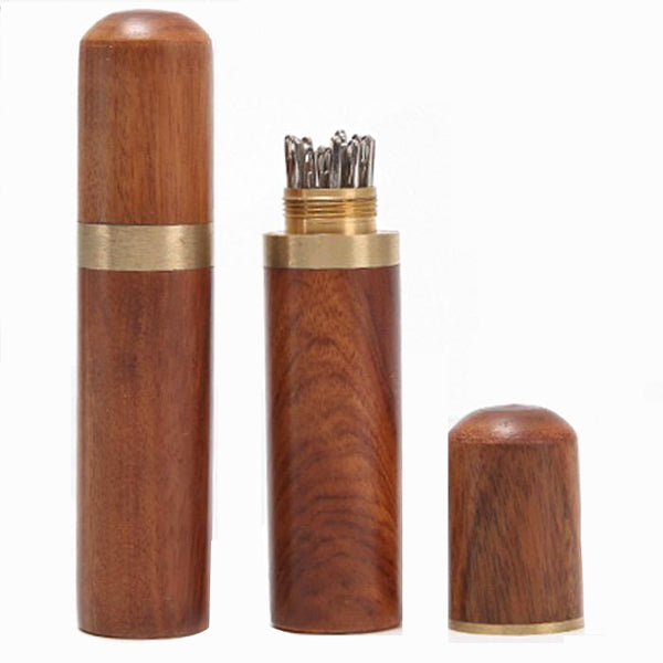 Nåleholder - Mørkebrun - Garntopia - Garntopia