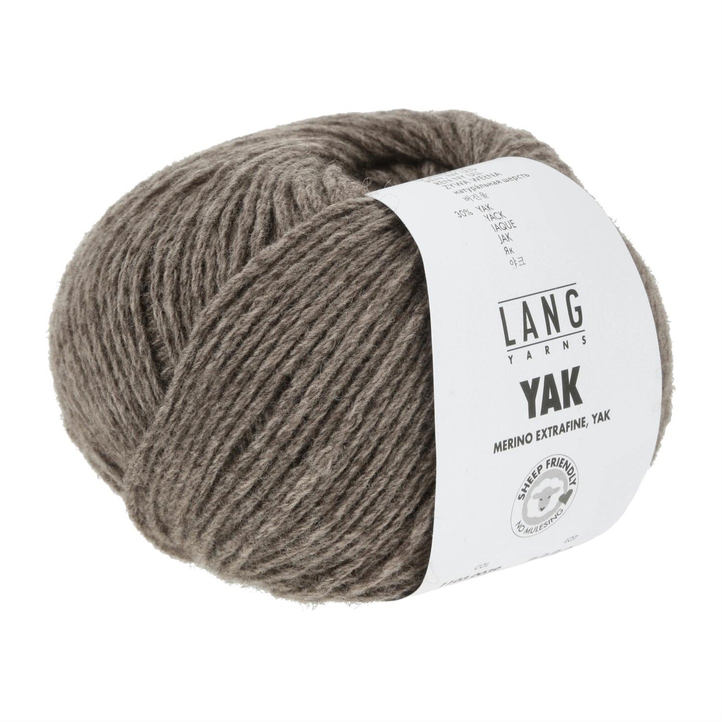 39 Lys brun  - 	Yak - Lang Yarns - Garntopia