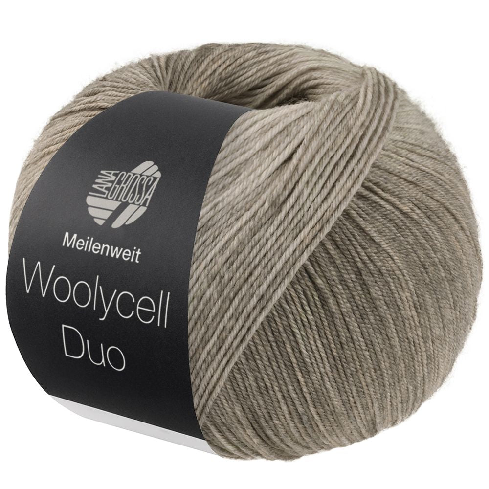 10 Grey - Woolycell Duo - Lana Grossa - Garntopia