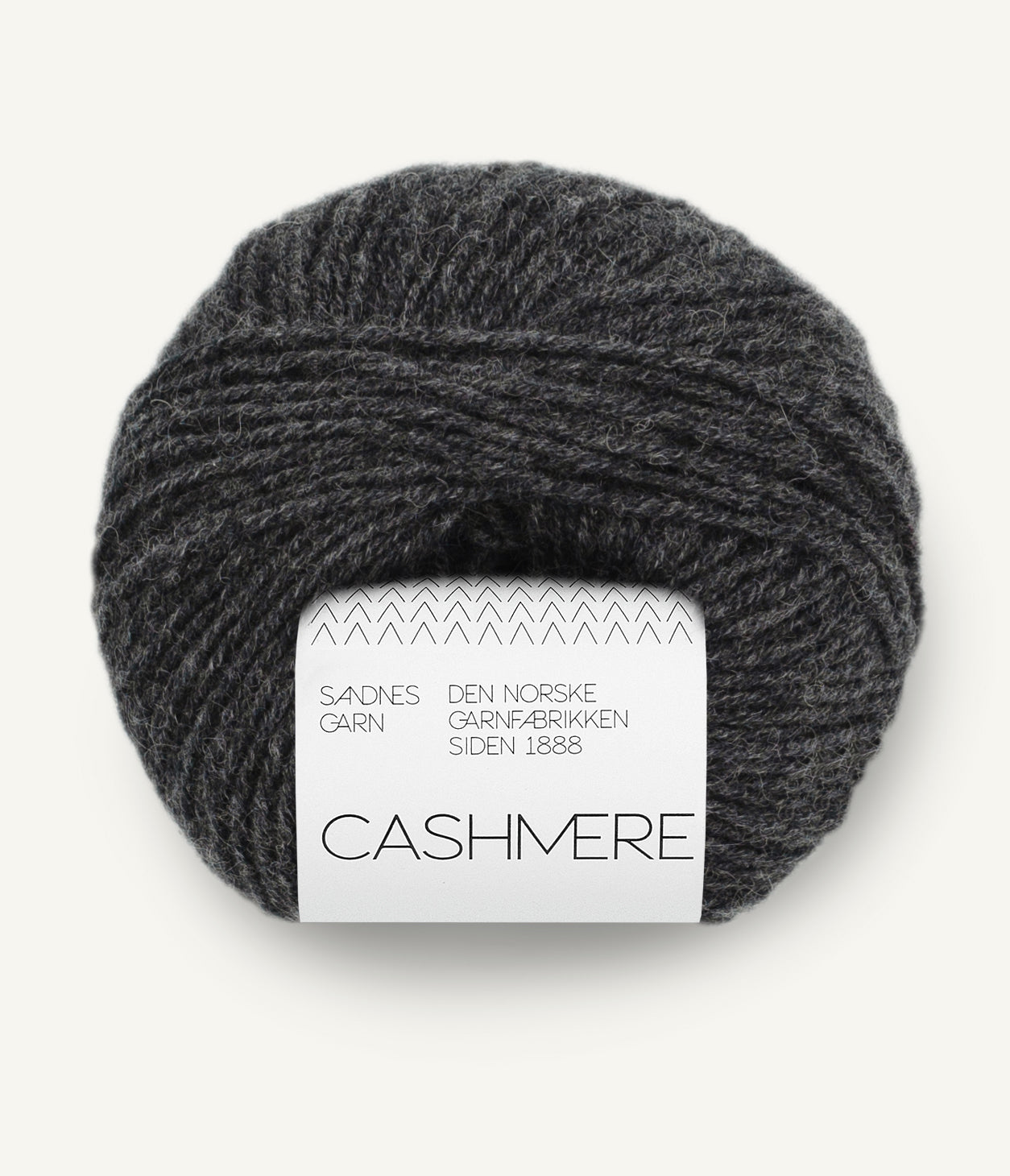 1088 Charcoal Melange - Cashmere - Sandnes garn - Garntopia
