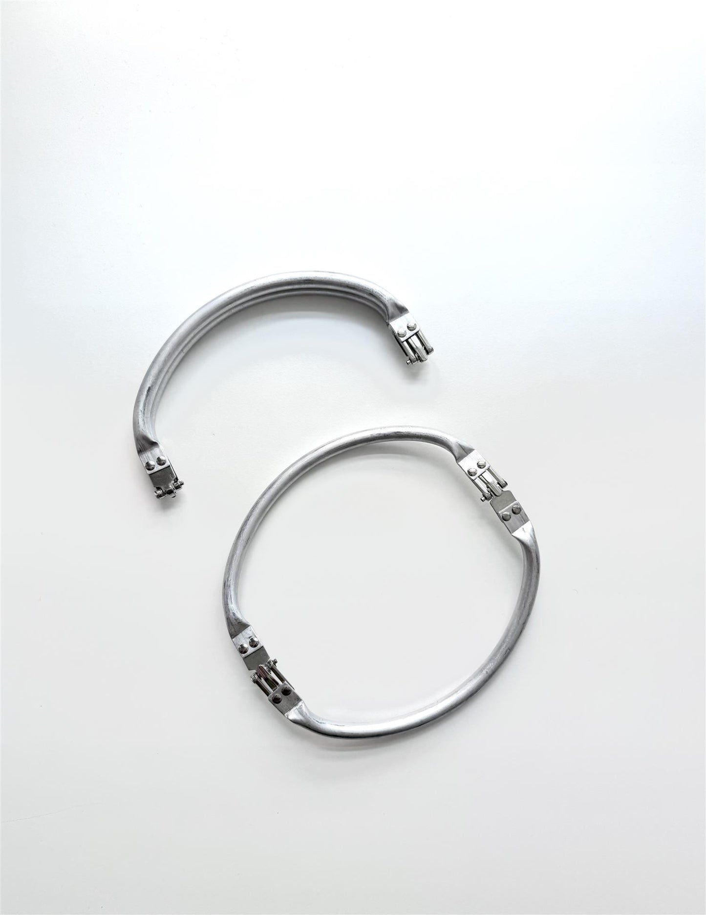 Buet ramme til veske - 19 cm - Garntopia - Garntopia