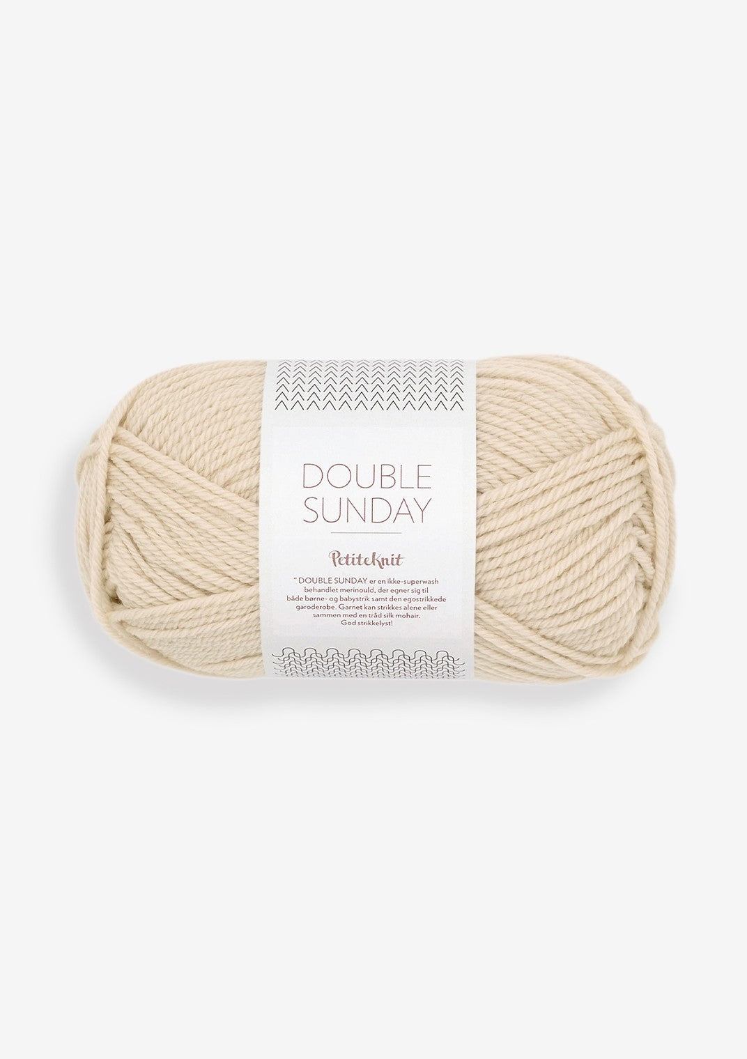 2511 Almond - DOUBLE SUNDAY PetiteKnit - Sandnes garn - Garntopia