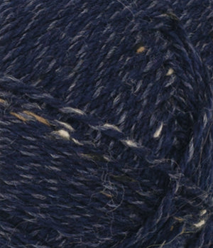 5585 Marineblå m/ Natur Tweed - Tynn Peer Gynt - Sandnes garn - Garntopia