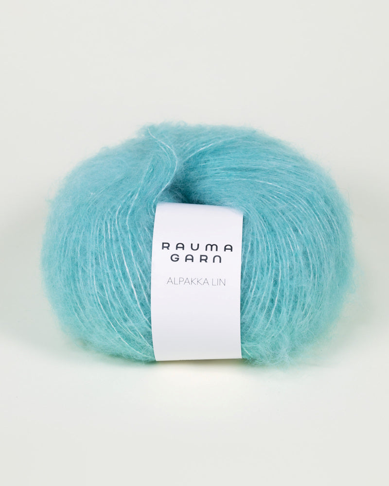 1353 Mintgrønn -	Alpakka Lin - Rauma Garn - Garntopia