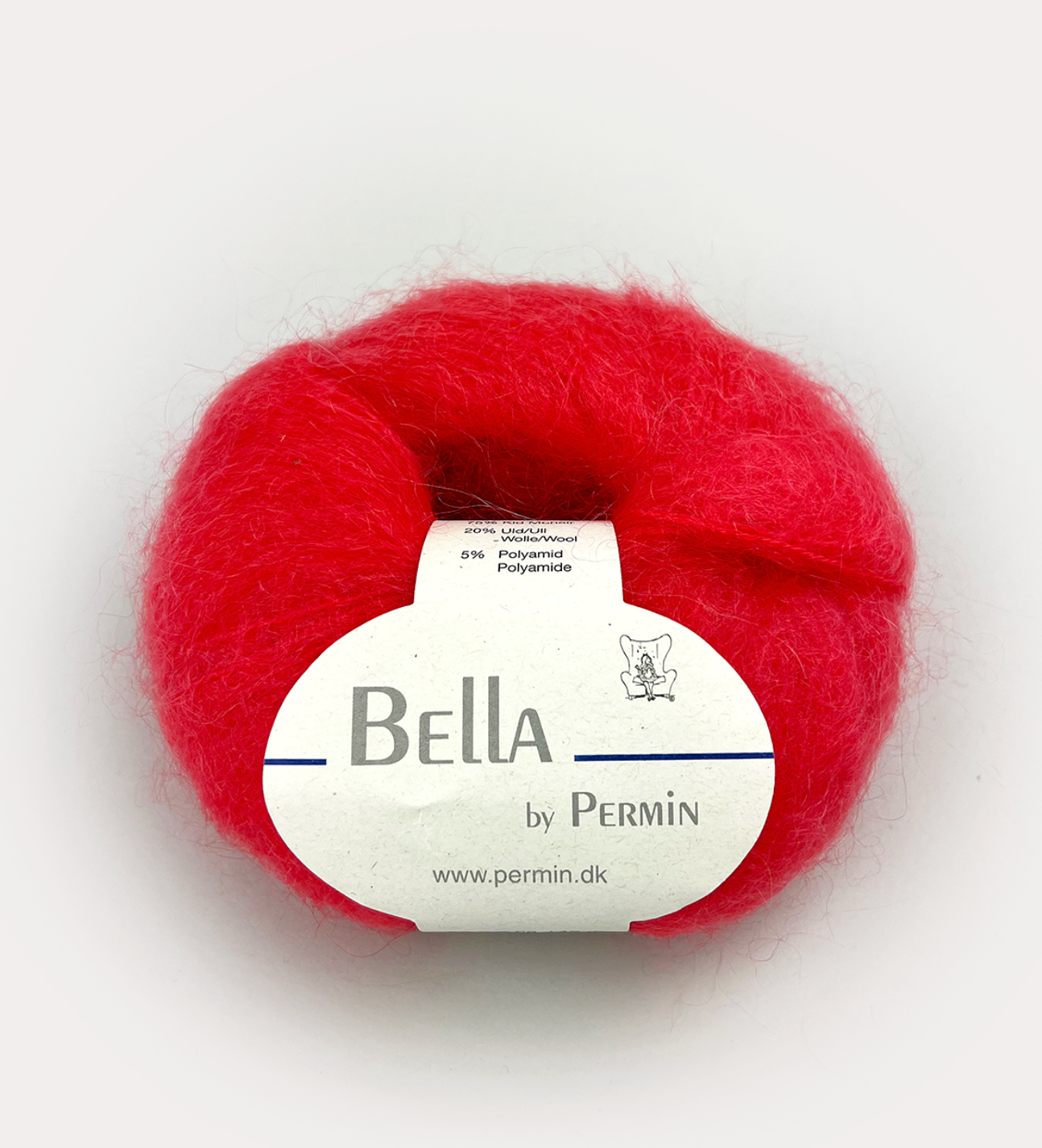 62 Mørk Koral - Bella - Permin - Garntopia