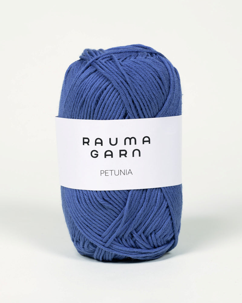 275 Jeansblå -	Petunia - Rauma Garn - Garntopia