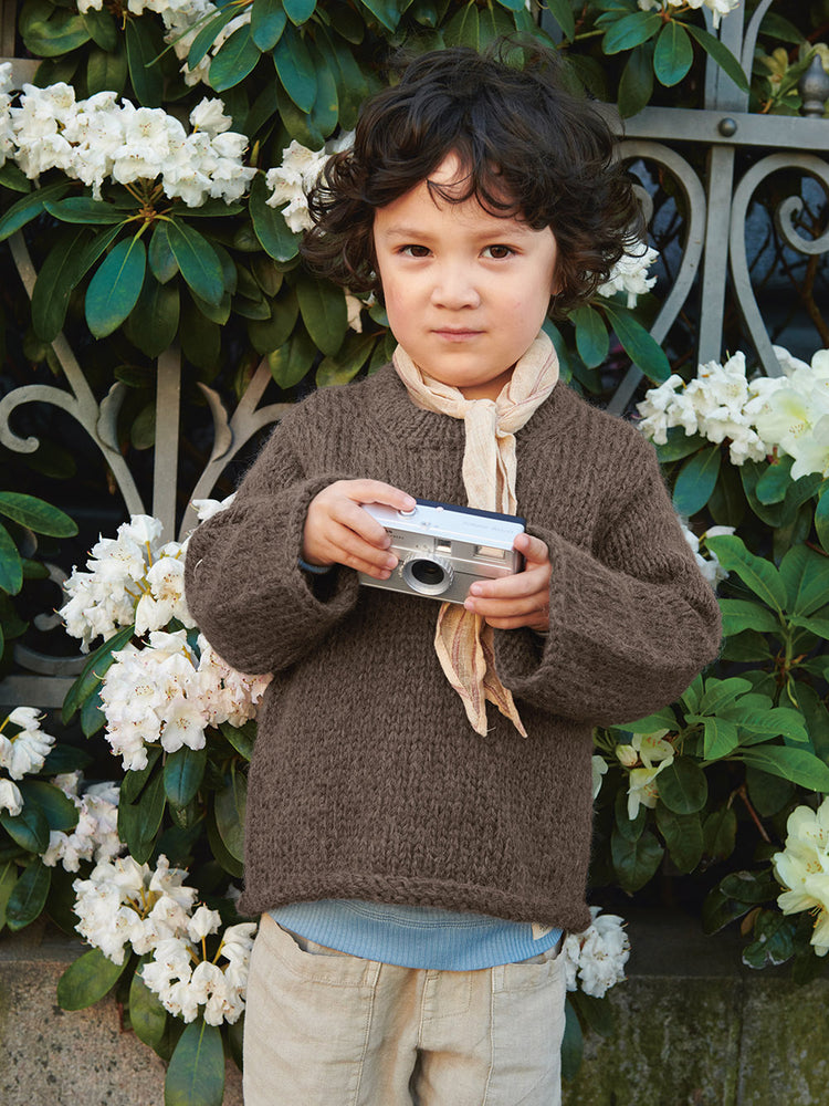 2408 - Mykt til barn - Nr. 2 KINSLEY SWEATER JUNIOR