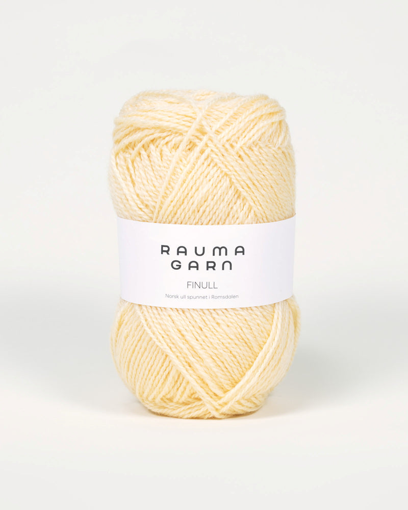 4095 Kremgul -	Finull Pt2 - Rauma Garn - Garntopia