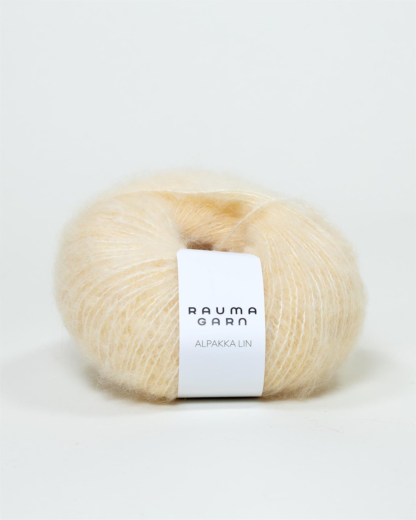 1398 Kremgul  -	Alpakka Lin - Rauma Garn - Garntopia