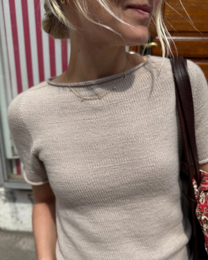 Ivy Tee - Papir - PetiteKnit - Garntopia