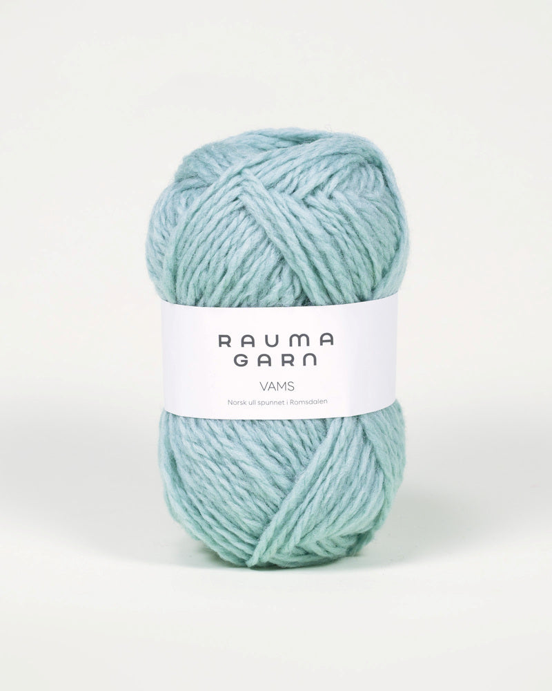 110 Lys gråblå -	Vams - Rauma Garn - Garntopia
