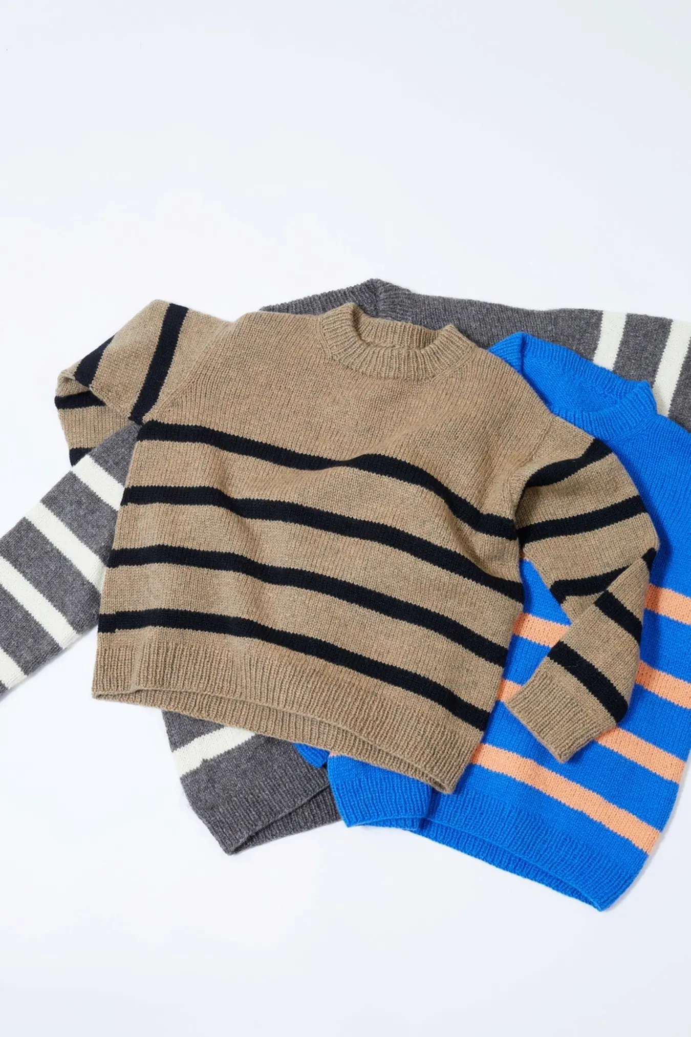 452 - Uni Stripegenser - Rauma Garn - Garntopia