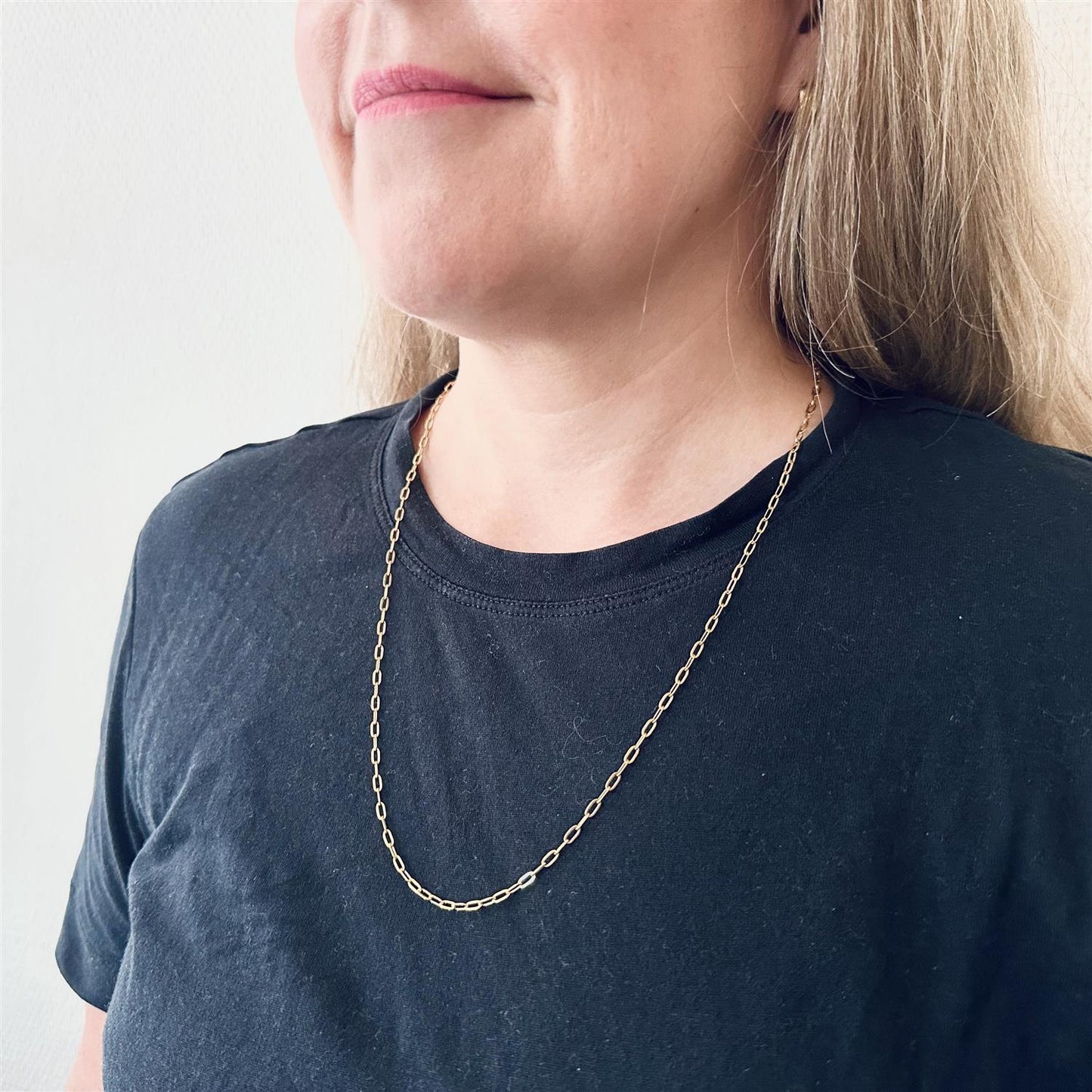 My Pearl - Chain 70 cm - Gold - SILFA ehf - Garntopia