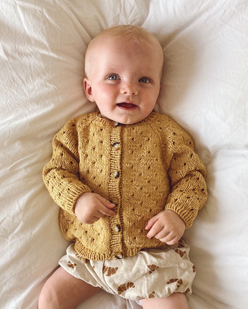 Annas Sommercardigan - Papir - PetiteKnit - Garntopia
