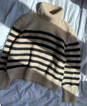 Lyon Sweater - Chunky  Edition - Papir - PetiteKnit - Garntopia