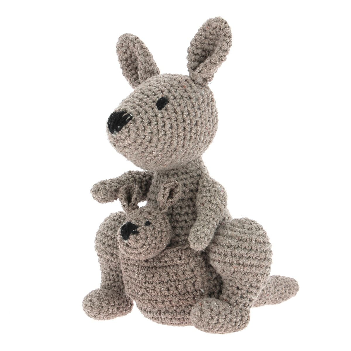DIY Kangaroo Kayleigh Heklekit - Hoooked Yarn - Hoooked Yarn - Garntopia