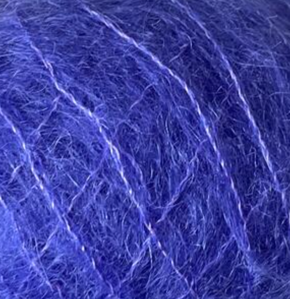 1122 Elektrisk Blå - Kid Silk 5 - Gepard Garn - Garntopia