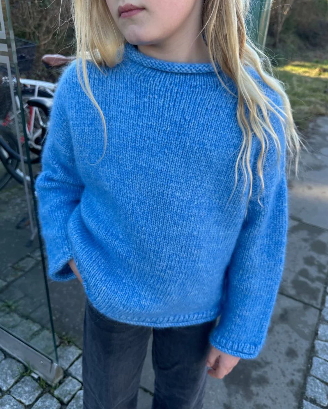 Cloud Sweater Junior - Papir - PetiteKnit - Garntopia