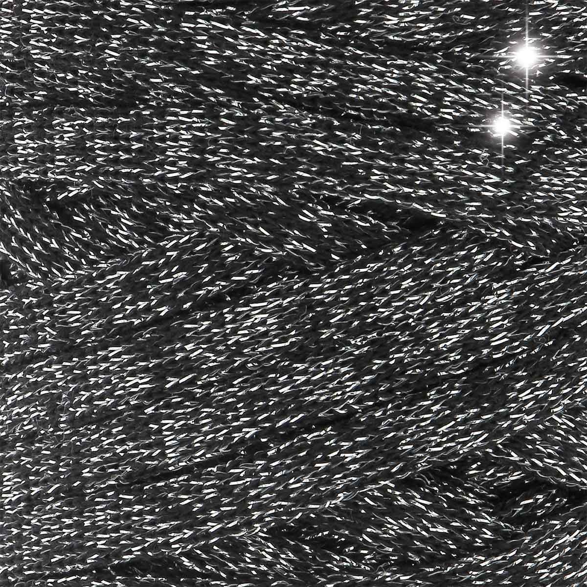 Black  -	Ribbon XL Lurex - Hoooked Yarn - Garntopia