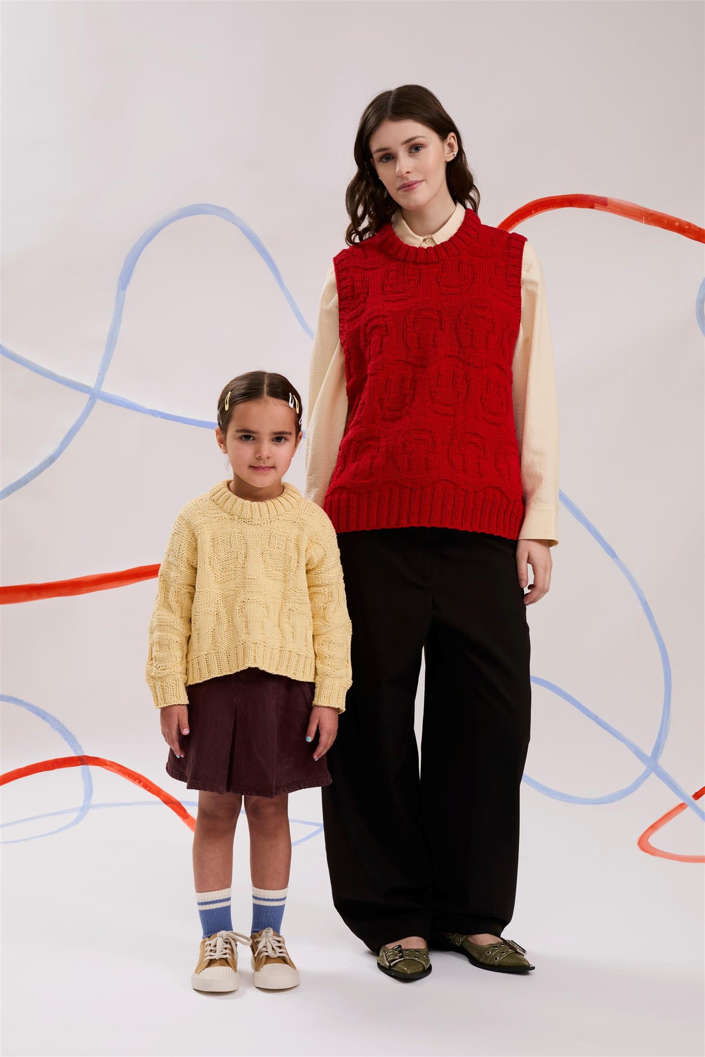 Rauma Garn x Spektakelstrik - Mega Mood Sweater, barn - Rauma Garn - Garntopia