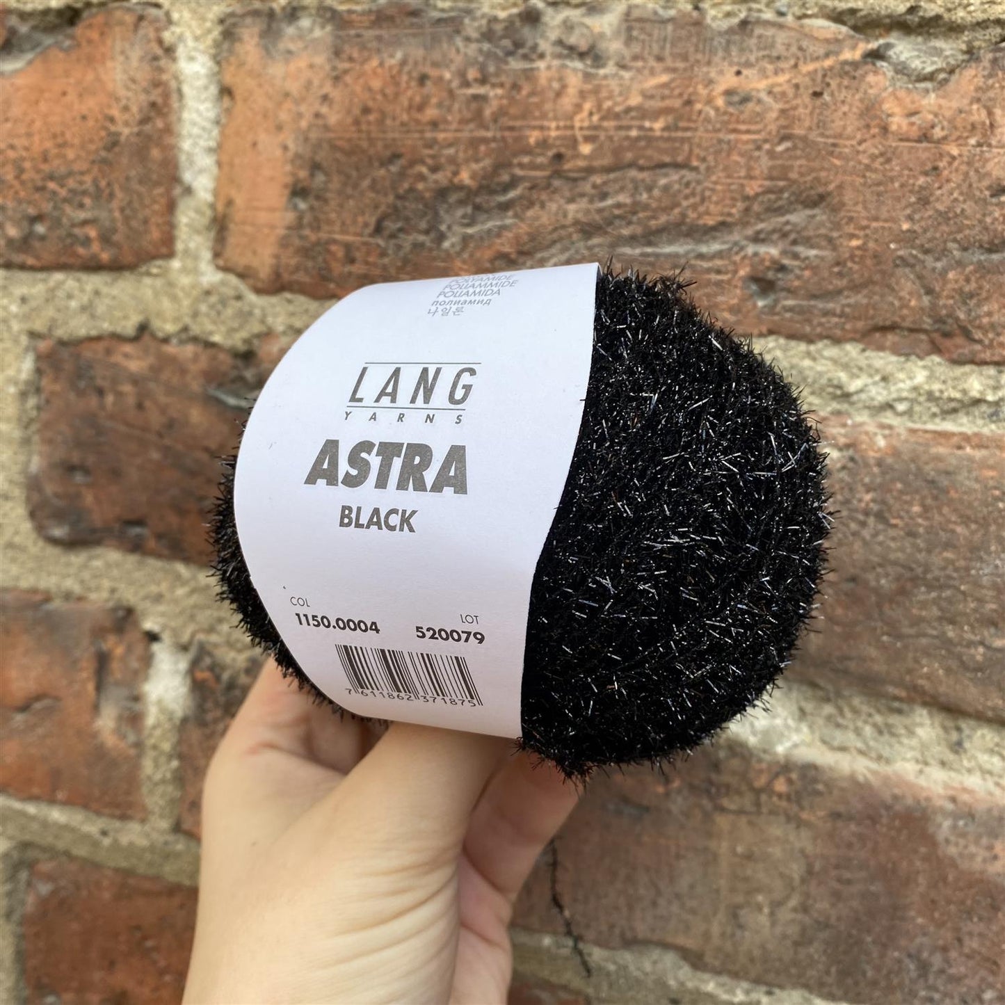04 Svart - Astra Black - Lang Yarns - Garntopia