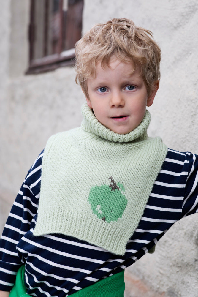 475 - Fruktig intarsia til barn - Rauma Garn - Garntopia