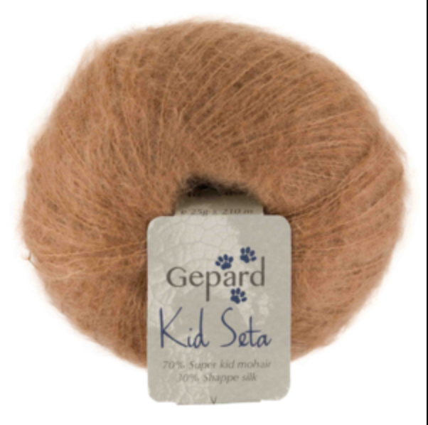 113 Cappuccino - Kid Seta - Gepard Garn - Garntopia