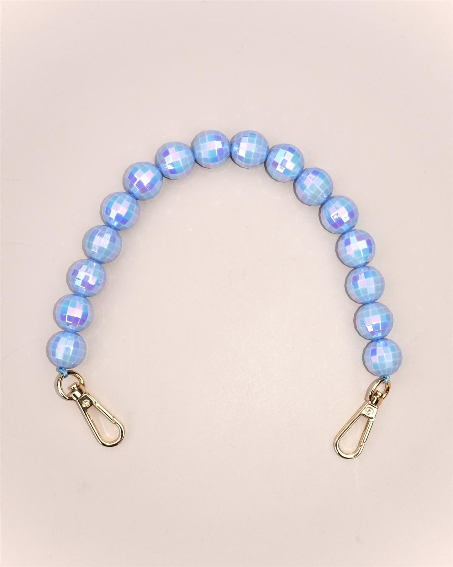 Veskelenke Garntopia - Disco Blå - Garntopia - Garntopia