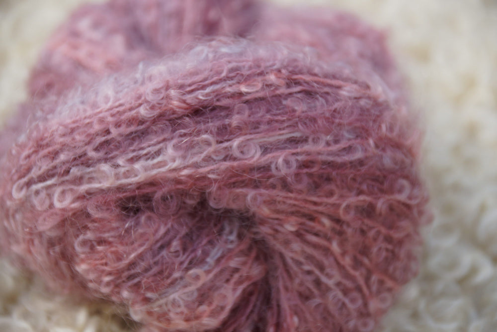 1038LE Rosa mix -	Mohair Bouclé Mix - Mohair by Canard - Garntopia