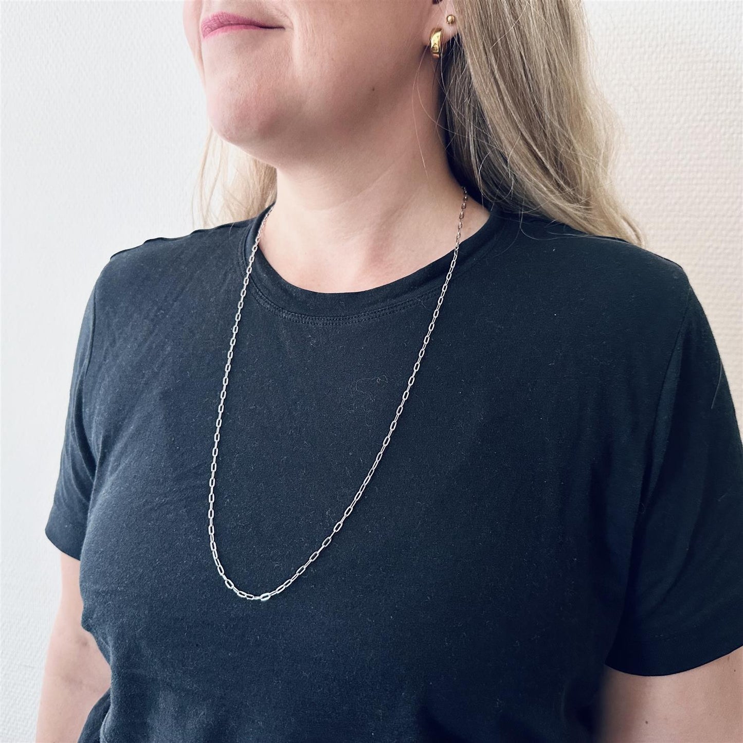 My Pearl - Chain 70 cm - Silver - SILFA ehf - Garntopia