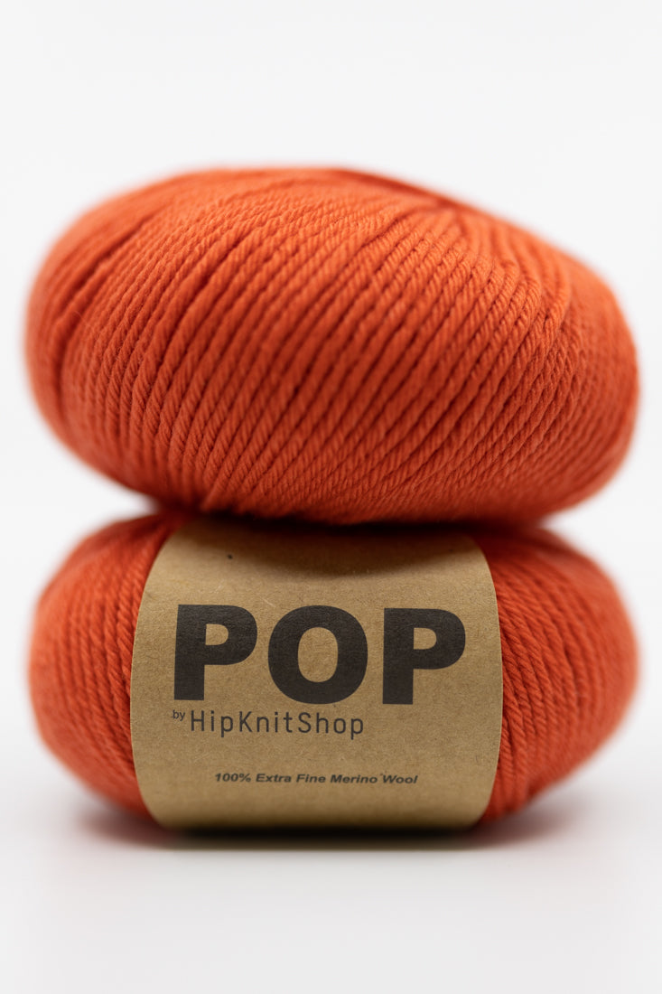 Runway Red - Pop Merino - HipKnitShop - Garntopia