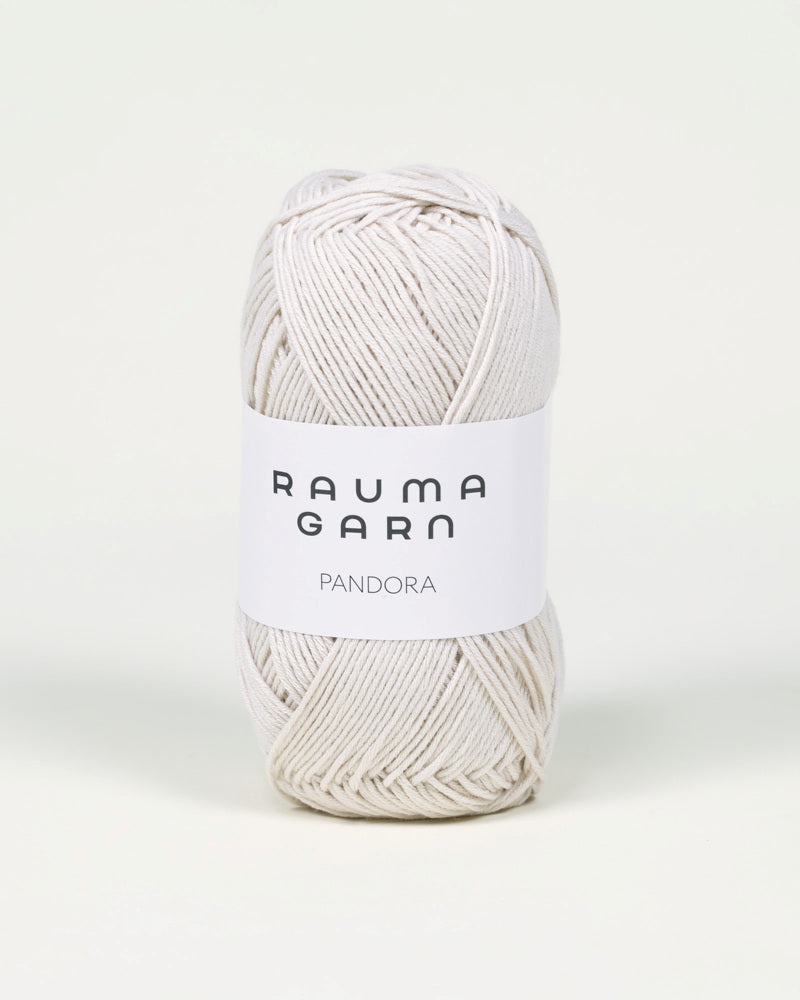 238 Lys Beige -	Pandora - Rauma Garn - Garntopia