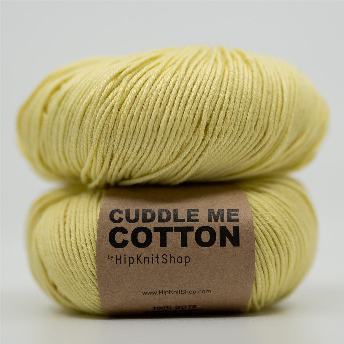 Yellow flower   -	Cuddle Me Cotton - HipKnitShop - Garntopia