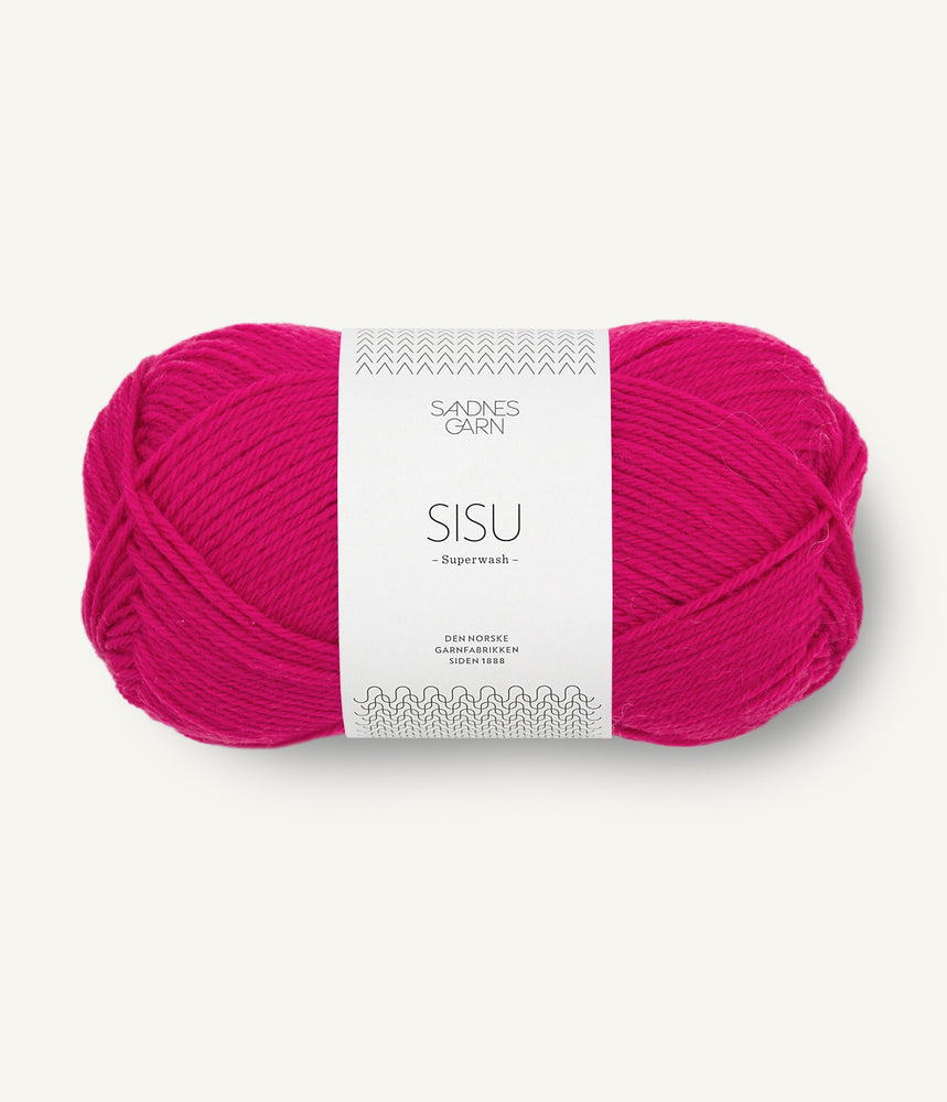 4600 Jazzy Pink -	Sisu - Sandnes garn - Garntopia