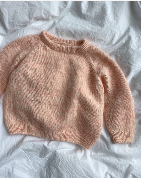 Monday Sweater Junior - Papir - PetiteKnit - Garntopia