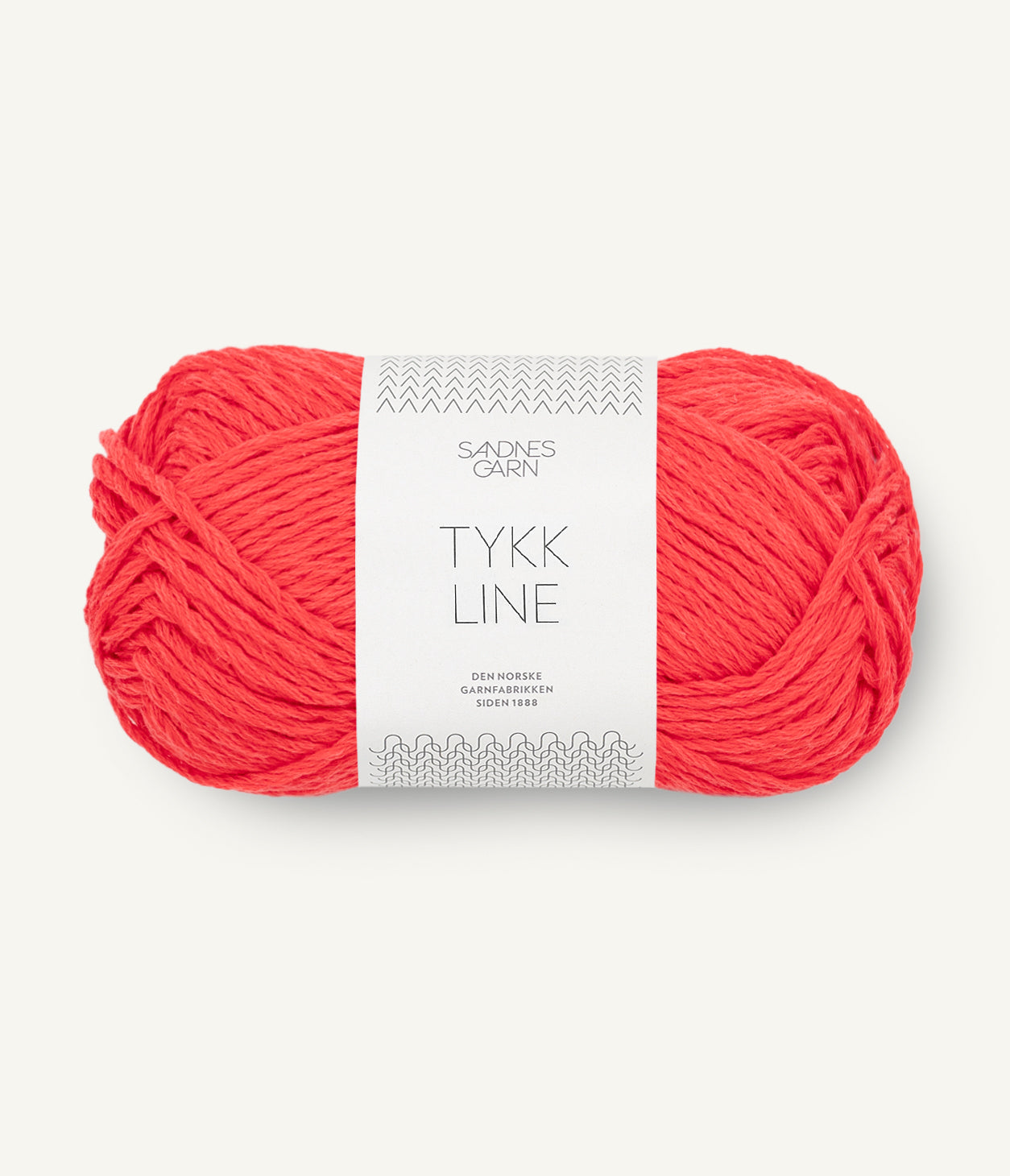 UTGÅTT 4108 Flame scarlet -	Tykk Line - Sandnes garn - Garntopia