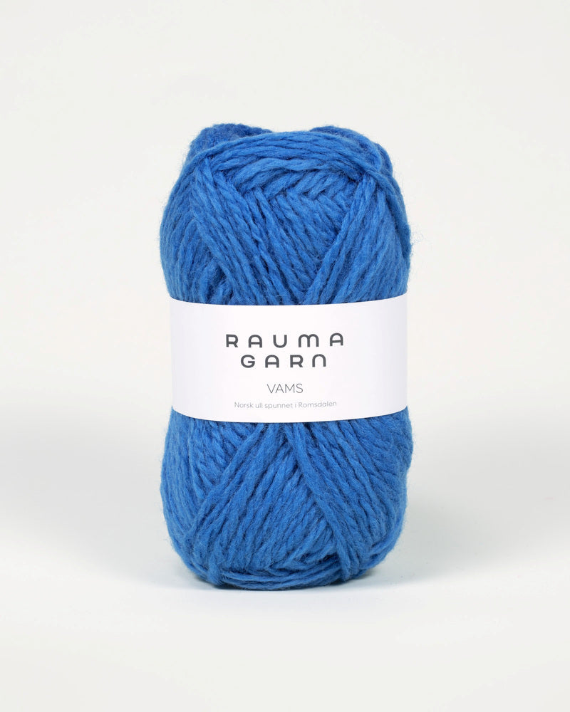 108 Lys bondeblå -	Vams - Rauma Garn - Garntopia