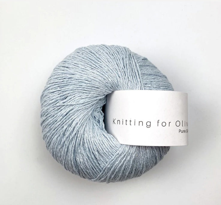 Isblå   -	Pure Silk - Knitting for Olive - Garntopia