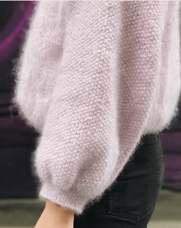 Novemberknits - Shine Sweater - Papir - Novemberknits - Garntopia