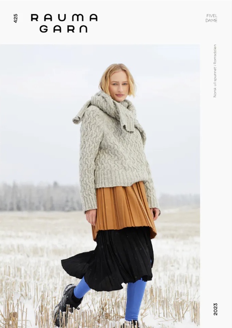 425 - Fivel Dame '23 - English - Rauma Garn - Garntopia