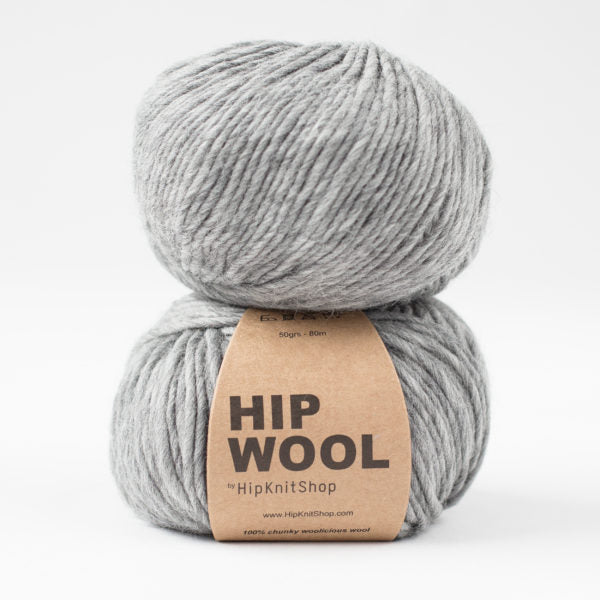 Cloudy – dark grey blend -	Hip Wool - HipKnitShop - Garntopia