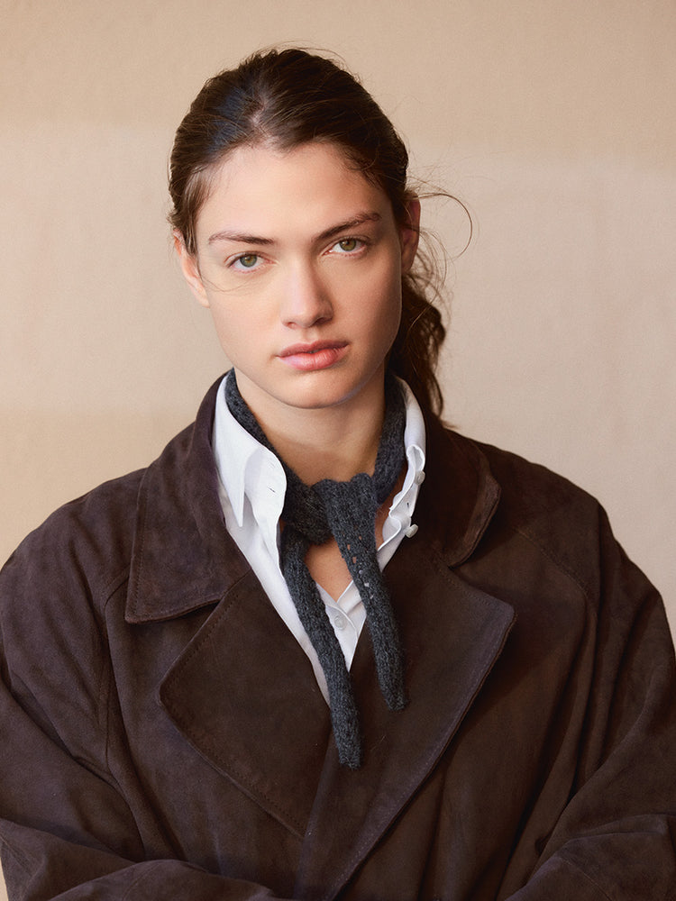 2508 - Cashmere - Nr. 2  Lacey scarf