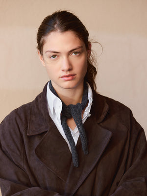 2508 - Cashmere - Nr. 2  Lacey scarf