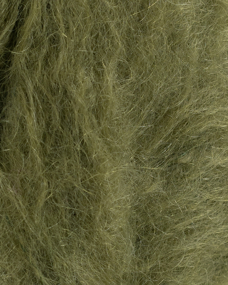 Tjukk Mohair 009 Gran -	Tjukk Mohair - Rauma Garn - Garntopia